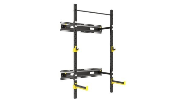 Wall-mounted squat rack